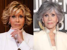 Before And After Photos Of Celebrities With Gray Hair