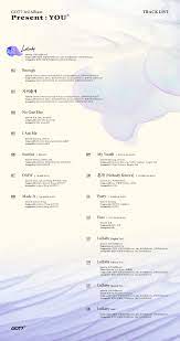 Can't nobody slow us downkeep it going now우리 둘만의 love song내게 기대 my back 그 어떤 걸 . Artikel 180831 Got7 Merilis Daftar Lagu Yang Menyenangkan Untuk Present You Termasuk Lagu Solo Got7 Indonesia