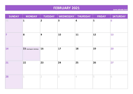 Choose your sunday or monday start calendar and. February 2021 Calendar Calendar Best