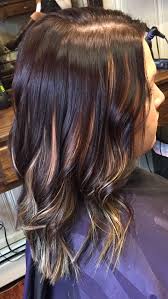 Another reason to color brown hair with blonde highlights is to brighten up your skin tone, especially if the highlights are concentrated around the face. Dark Brown Hair Color With Peekaboo Light Blonde Highlights Dark Brown Hair Color Light Blonde Highlights Brown Hair Colors