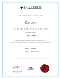 Shaw Academy Final Assignment Mobile App Development Part I Tony Yunnie S Certific Social Media Marketing Courses Marketing Courses App Development Course