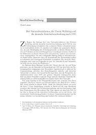 Die fotografen haben dem roten kreuz 2009 die rechte an den bildern überlassen. Pdf Der Nationalsozialismus Der Zweite Weltkrieg Und Die Deutsche Geschichtsschreibung Nach 1945