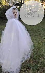Diy Tulle Ghost Costume Creative Halloween Costumes Diy Ghost Costume Diy Ghost Halloween Costume