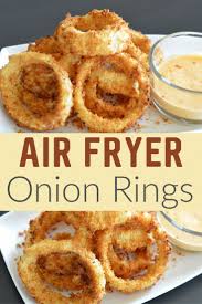 Air Fryer Onion Rings Air Fryer Recipes Easy Air Fryer Oven Recipes Air Fryer Dinner Recipes