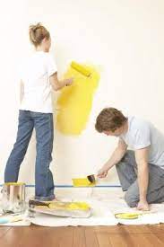 How To Tone Down Bright Yellow Paint Yellow Painting Storing Paint Dry Brush Painting