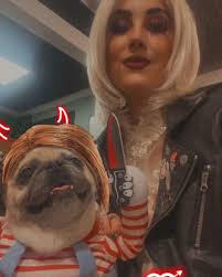 Squeal! I can't believe I will celebrate my 12th Halloween next week! Swipe  through to see me dressing up through the years. It's crazy to think I was  an only pig for