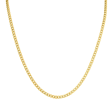Check spelling or type a new query. 14k Yellow Gold Filled 3 3mm Curb Link Chain With Lobster Clasp