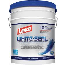 Lanco 5 Gal White Seal Elastomeric Roof Coating