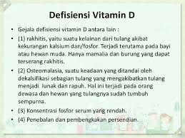 Kekurangan Vitamin D Vitamin D Vitamin Tanda