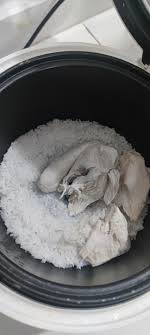 While cooking rice I thought why not throw a chicken breast in, boom,  amazing : rshittyfoodporn