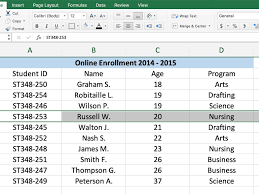 How do i insert a new row in excel via the keyboard? Excel Shortcuts To Select Rows Columns Or Worksheets