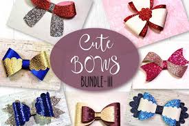 Download 7 Hair Bow Template Svg Faux Leather Bow Template Cricut 239642 Svgs Design Bundles PSD Mockup Templates