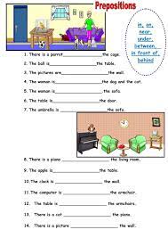Prepositions Of Place Interactive And Downloadable Worksheet Check Your Answers Online Or Send Them T Preposition Worksheets English Prepositions Prepositions