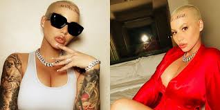 But besides modeling, amber has a great liking for tattoos. Amber Rose S Boyfriend Got A Forehead Tattoo In Honor Of Her Child With Wiz Khalifa