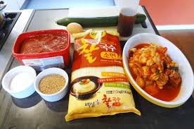 Image result for Korean Spicy Hot Pepper Noodles