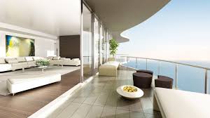 Modern House Design Wallpaper Apartment Wallpaper Terrace Furniture Luxury Interior