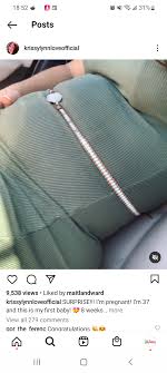 I wonder who got her pregnant... : rKrissyLynn