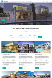 Villagio Property Booking Wordpress Theme Wordpress Property Villagio Booking With Images Real Estate Rentals Wordpress Theme Design Wordpress Theme