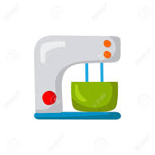 Ranging from knives, glasses, pans, blender and much more which you can find. Vector Illustration With Cartoon Stand Mixer Or Blender Kitchen Royalty Free Cliparts Vectors And Stock Illustration Image 55413228