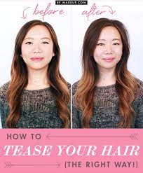 How To Tease Hair 3 Tutorials To Follow Makeup Com By L Oreal Teased Hair How To Tease Your Hair Hair Beauty