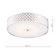 Maybe you would like to learn more about one of these? Civic 2 Light Flush Small Polished Chrome