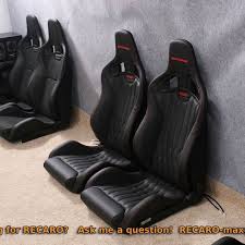 Recaro Cs Defender Seats Leather Wrapped Red Stitchings Carseats Recaro Car Seats Car Seats Car Interior Accessories Recaro