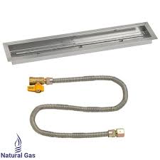 36 X 6 Stainless Steel Linear Drop In Pan With Match Light Kit Natural Gas Gartengestaltung Ideen Ideen Think