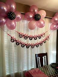 pink petal black polka dot center flower balloons minnie mouse party decorations minnie mouse balloons minnie mouse birthday party decorations