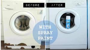 A simple cosmetic procedure like painting can hide the signs of aging and wear. Painting A Washing Machine Rustoleum Appliance Enamel Review Youtube