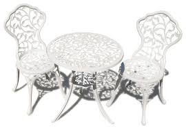 Patio sets come in a range of styles from classic to contemporary. Outdoor Patio Furniture Tulip Design Cast Aluminum Bistro Set In Antique Bronze Traditional Outdoor Pub And Bistro Sets By Onebigoutlet