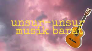 Ada empat unsur umum musik barat. Unsur Musik Barat Sma2kudus Youtube