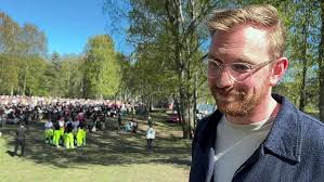 Studentfirandet på Gubbholmen i Karlstad – Leo tog initiativet för elva år sedan