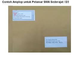 Penghasilan berupa uang bisa didapatkan dengan cara bekerja dan berbisnis. Kumpulan Soal Pelajaran 4 Contoh Amplop Lamaran Kerja Bank Bri