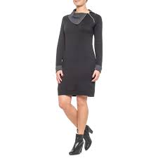 Cynthia Rowley Black Charcoal Sweater Dress For Women