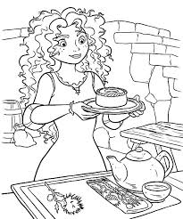 Merida is actually the eldest child of a king and queen couple with 3 other kids, who are in fact triplets. Brave Princess Merida With A Bow And Arrow Coloring Page Artofit