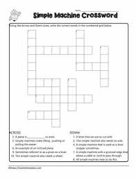 They feature fun puzzles of all types that'll keep you entertained. Simple Machine Crossword Simple Machines Crossword Simple