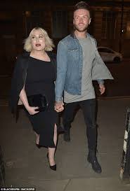 Led by hayley hasselhoff, the group of women braved the cold to call for more curves on the catwalk. Hayley Hasselhoff Looks Cosy With Ex Kyle Christie Daily Mail Online