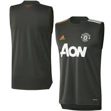 Shop the new manchester united training range online featuring training shirts, jackets and pants at store.manutd.com. Manchester United Training Sleeveless Jersey Green