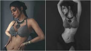 Mouni Roy drops hottest pics in a bralette and sheer black sarong, looks  straight out of a vintage photoshoot | Hindustan Times