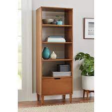 Shop for bookcases storage drawers online at target. Better Homes Gardens Flynn Bookcase Walmart Com Bookcase With Drawers Modern Bookcase Bookcase