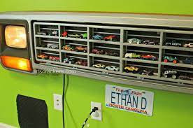 As can see from photos i have built it on the floor to show you how it looks. Hot Wheels Display Ideas To Diy Moms And Crafters