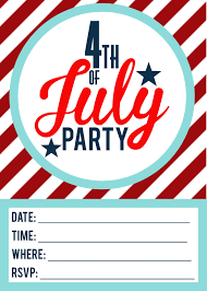 These free printable coloring pages are a festive way to celebrate the stars and stripes. 4th Of July Printable Invitations Free Printable Included