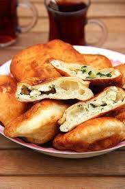 Pisi Turkish Fried Bread With Feta Recipe Traditional Turkish Cooking Turkish Recipes Feta Recipes Recipes