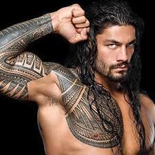 Roman reigns has some new ink on his back. Pin By Rokoffm On Y Chromosome Roman Reigns Tattoo Roman Reigns Samoan Tattoo