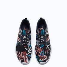Visit dillard's to find clothing, accessories, shoes, cosmetics & more. Floral Print Sneakers With Asymmetric Sole View All Shoes Man