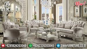 Tema foto hitam putih atau lukisan. Model Sofa Tamu Mewah New Ukiran Jepara Ttj 0013