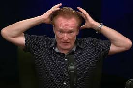 Conan O'Brien debuts new 'jumpscare' hairstyle, shocking fans: 'Did [he] just get out of the shower?' - Syracuse.com