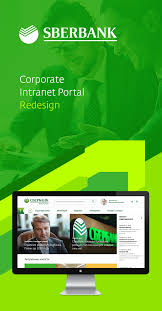 Sberbank Corporate Intranet On Behance Web Design Corporate Redesign