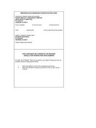 Car Insurance Template Pdf Fill Online Printable Regarding Free Fake Auto Insurance Card Templat In 2020 Id Card Template Free Business Card Templates Car Insurance