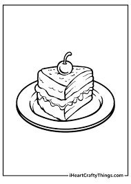 I can guarantee that your adorable little kid will forget the main course and want the cakes. Cake Coloring Pages Updated 2021
